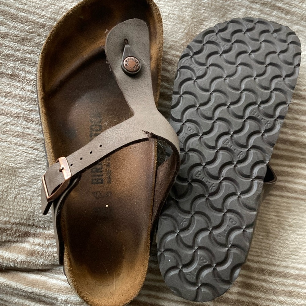 Birkenstock size 38 sandals. Barely worn, like new!